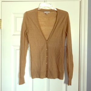 Banana Republic Tan Cardigan